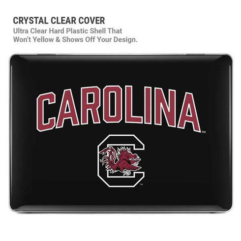 University of South Carolina Athletic Text & Logo MacBook Pro 14in (2021-24) Case plus Skin
